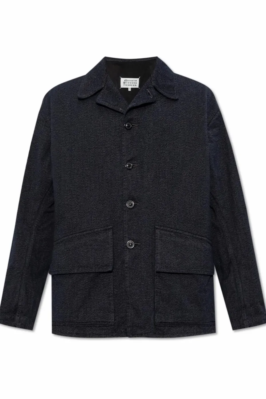 Maison Margiela CZARNY Kurtka z kieszeniami