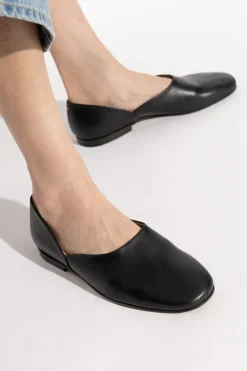 Maison Margiela CZARNY Skórzane buty