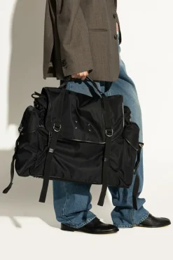 Maison Margiela CZARNY Torba podręczna