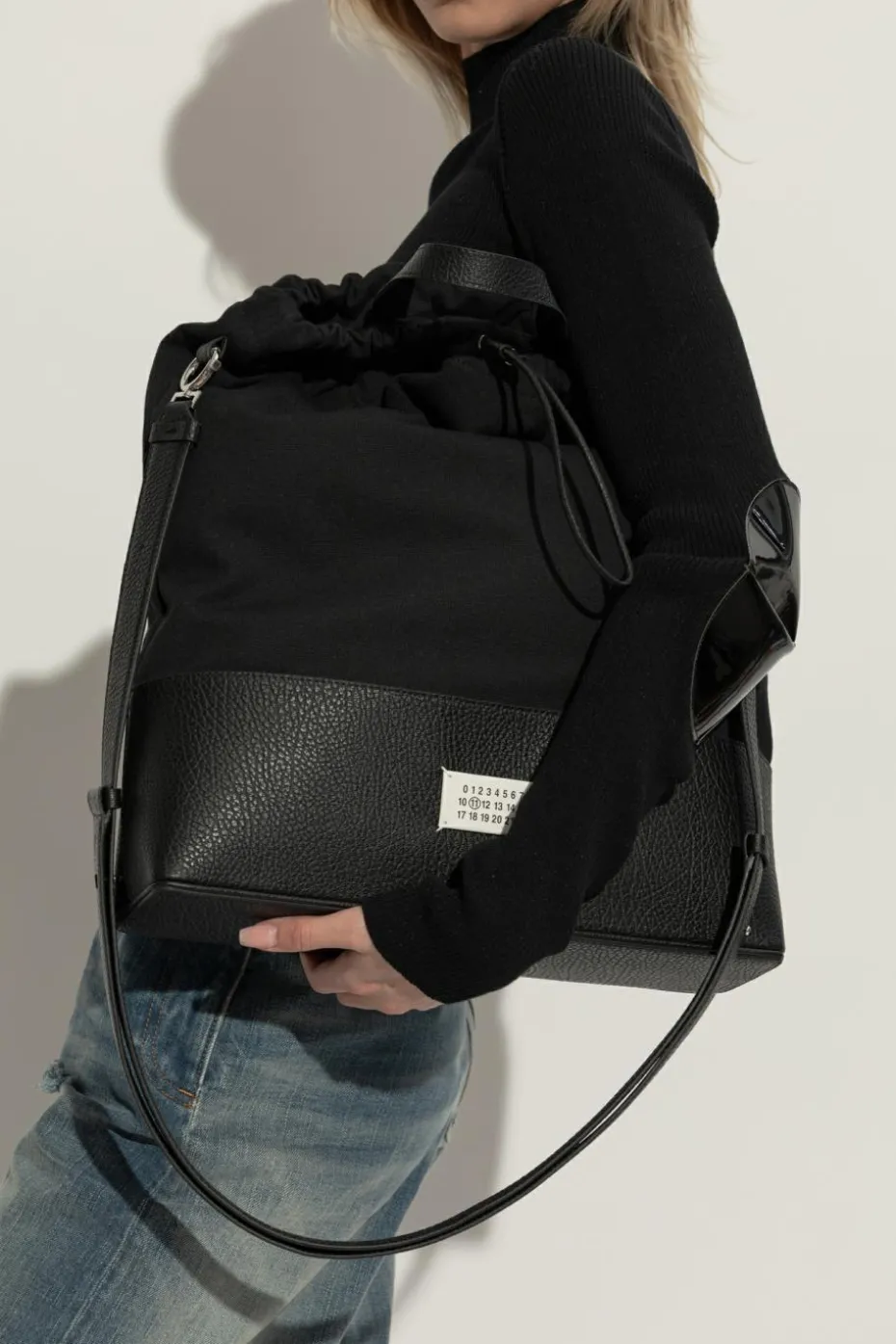 Maison Margiela CZARNY Torba typu `shopper`