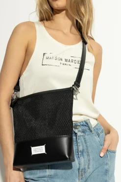 Maison Margiela CZARNY Torba z logo