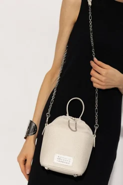 Maison Margiela kremowy Torba na ramię ‘5AC Small’