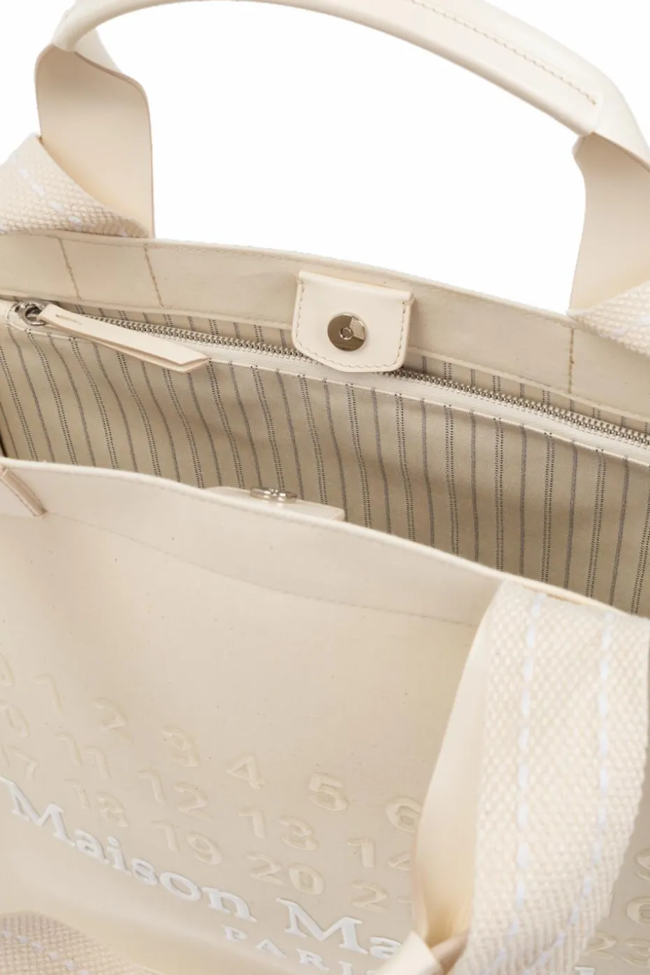 Maison Margiela kremowy Torba typu `shopper`