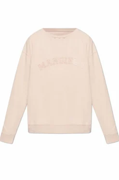 Maison Margiela RÓŻOWY Bluza z efektem `vintage`