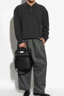 Maison Margiela SZARY Bawełniana bluza