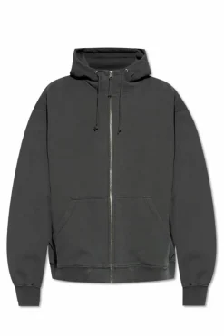 Maison Margiela SZARY Bluza z kapturem