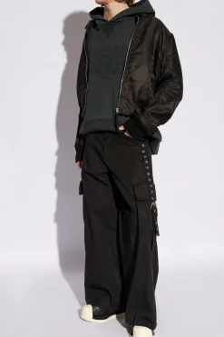 Maison Margiela SZARY Bluza z kapturem