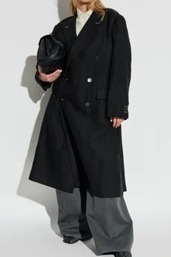 Maison Margiela ŻÓŁTY Wełniane polo