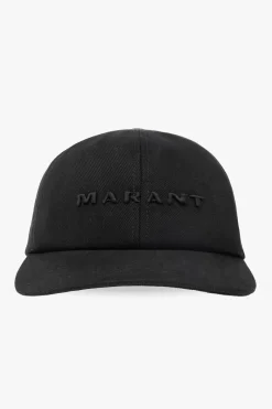 MARANT CZARNY Czapka z daszkiem ‘Tyron’