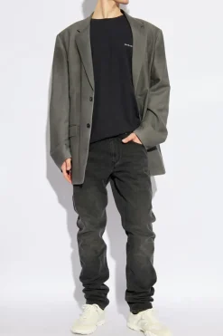 MARANT CZARNY T-shirt `Zafferh`