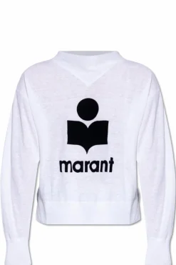 Marant Etoile BIAŁY Bluza 'Kilsen’