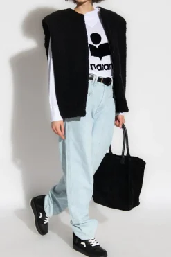 Marant Etoile BIAŁY Bluza 'Kilsen’