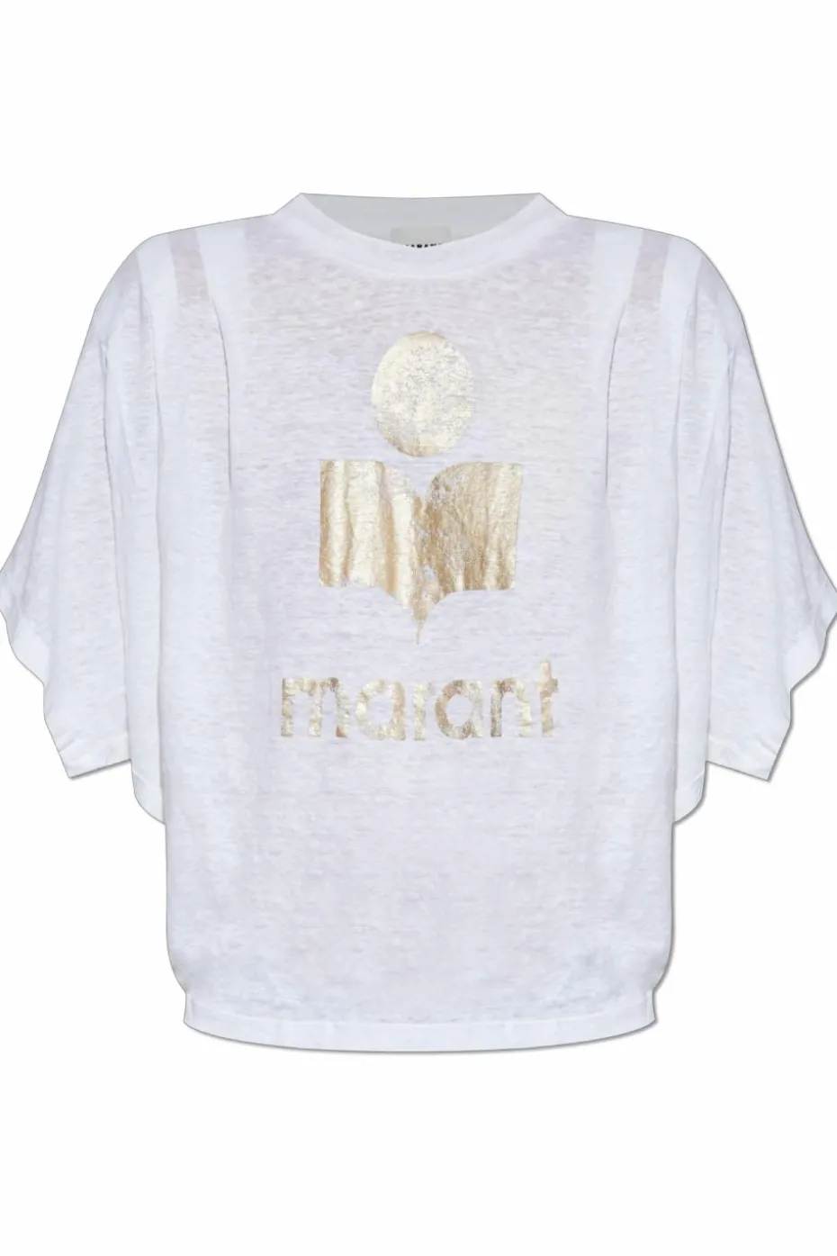 Marant Etoile BIAŁY T-shirt `Kyanza`