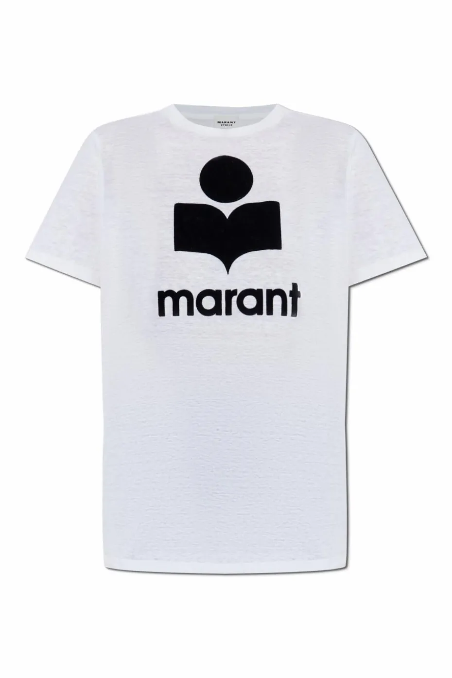 Marant Etoile BIAŁY T-shirt `Zewel`