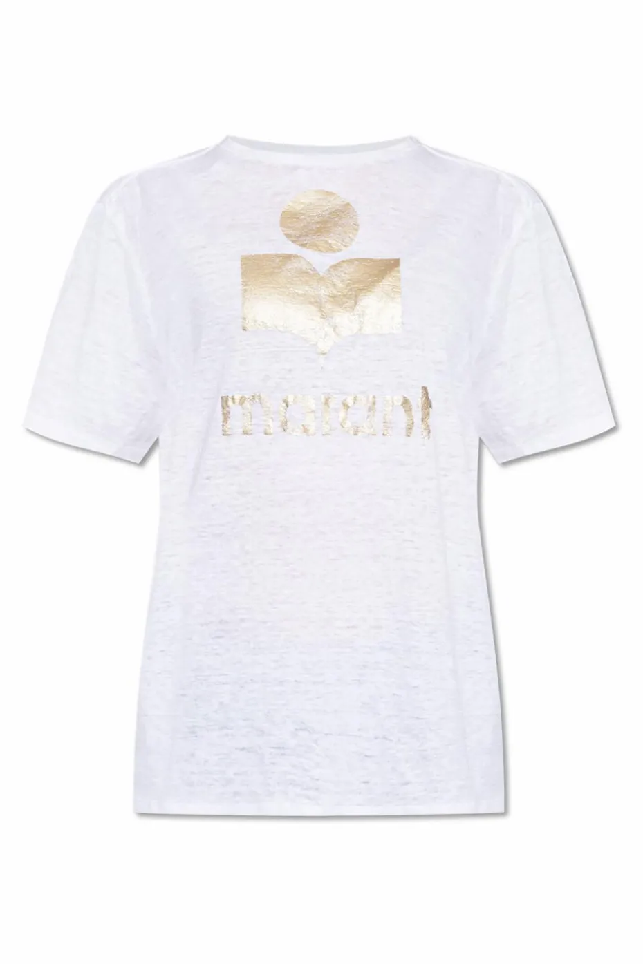 Marant Etoile BIAŁY T-shirt `Zewel`