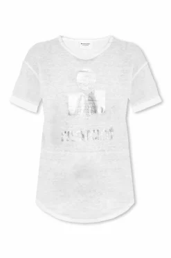 Marant Etoile BIAŁY T-shirt ‘Koldi’