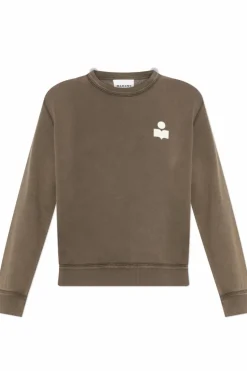 Marant Etoile BRĄZOWY Bluza `Maurine`