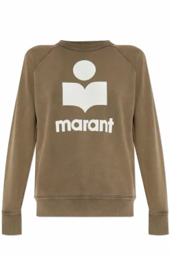Marant Etoile BRĄZOWY Bluza `Millyny`