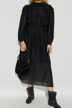 Marant Etoile CZARNY Sukienka `Charissa`
