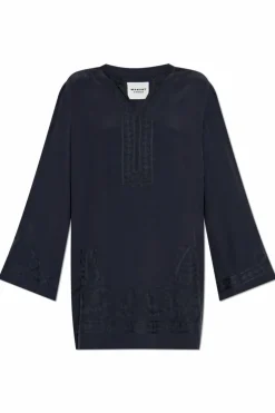 Marant Etoile CZARNY Sukienka `Fadeli`