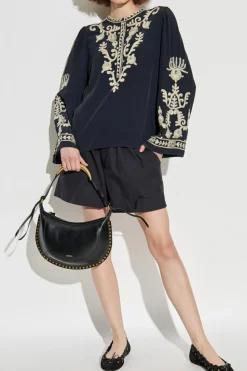 Marant Etoile CZARNY Szorty `Danica`