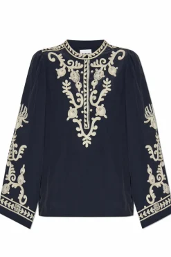 Marant Etoile CZARNY Top `Falonne`