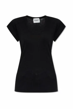 Marant Etoile CZARNY T-shirt `Zankou`