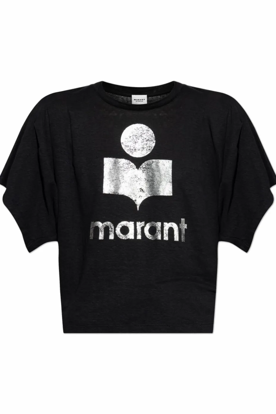 Marant Etoile CZARNY T-shirt `Kyanza`
