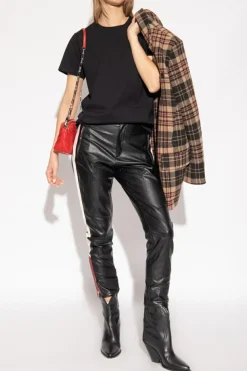Marant Etoile CZARNY T-shirt ‘Aby’