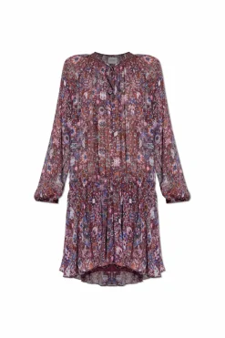 Marant Etoile FIOLETOWY Sukienka `Bess`