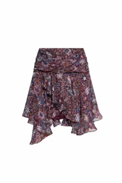 Marant Etoile FIOLETOWY Spódnica `Barenicia`