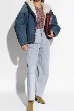 Marant Etoile jasnoniebieski Jeansy `Ophra`