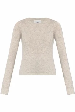 Marant Etoile kremowy Sweter `Obira`