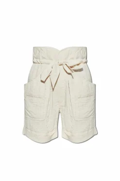 Marant Etoile kremowy Szorty ‘Sereni’