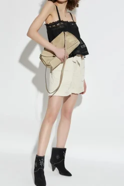 Marant Etoile kremowy Szorty ‘Sereni’