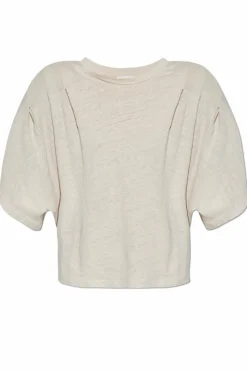 Marant Etoile kremowy Top `Kyanza`