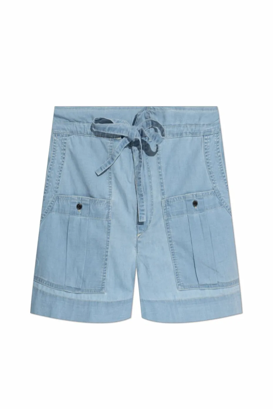Marant Etoile NIEBIESKI Jeansowe szorty ‘Valdina’