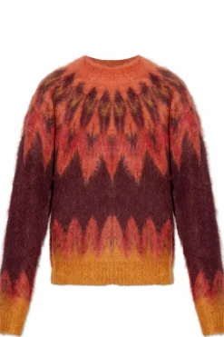 Marant Etoile POMARAŃCZOWY Sweter `Natania`