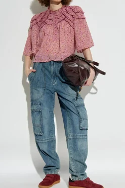 Marant Etoile RÓŻOWY Top `Carmen`