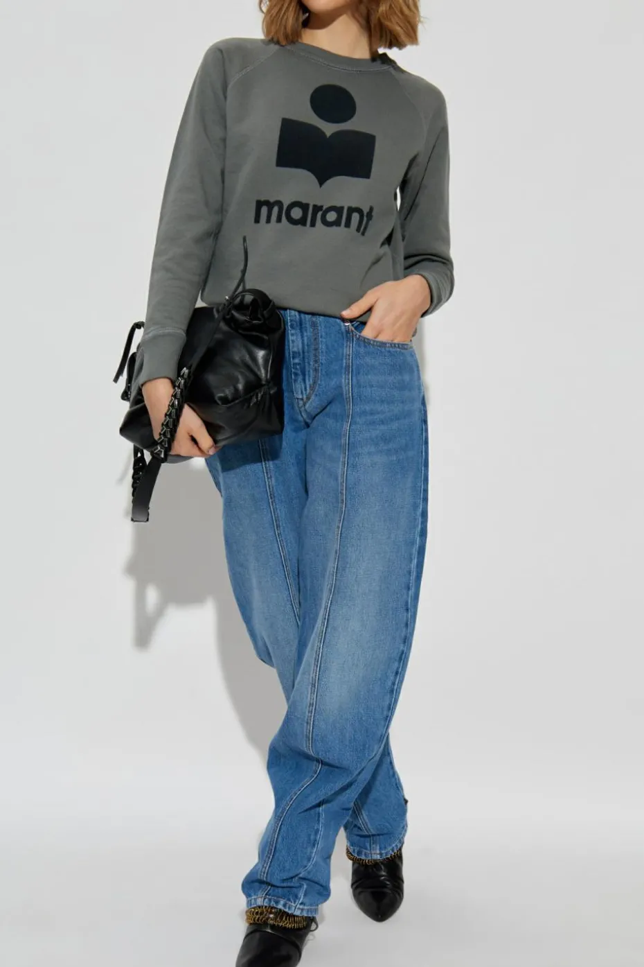 Marant Etoile SZARY Bluza `Millyny`