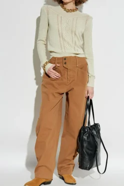Marant Etoile SZARY Sweter `Kelia`