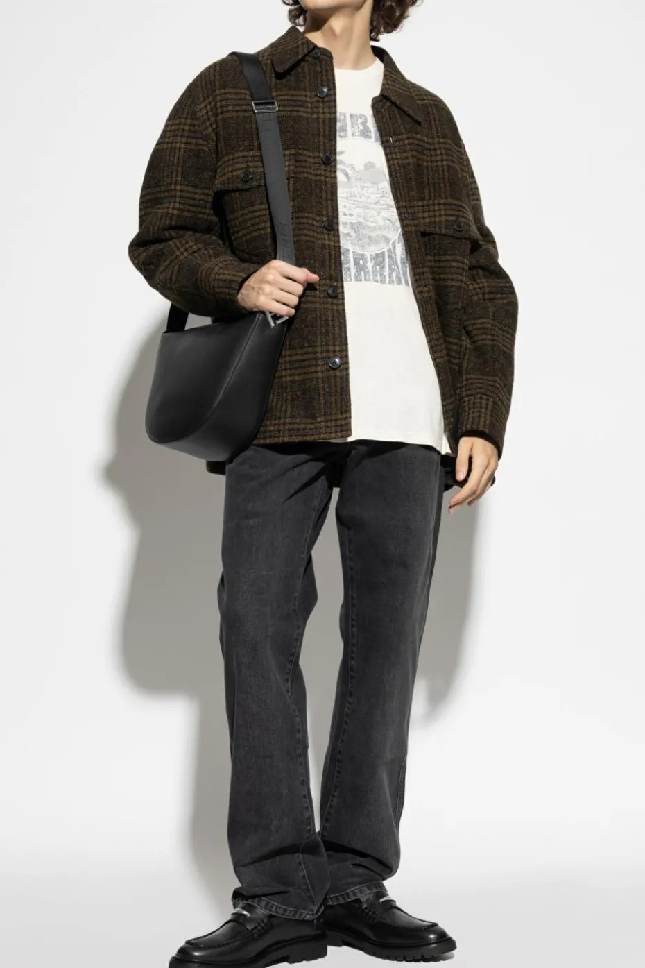 MARANT kremowy T-shirt `Honore`
