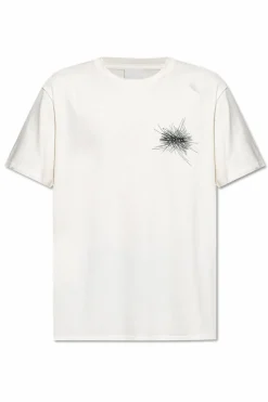MARANT kremowy T-shirt `Honore`