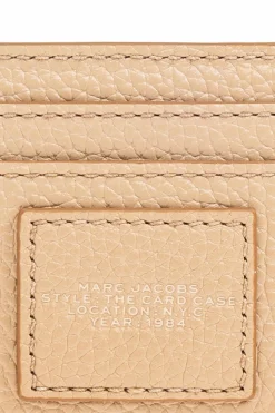 Marc Jacobs beżowy Etui na karty `The Marc Mini`