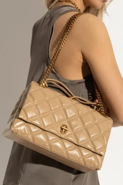 Marc Jacobs beżowy Torba do ręki `The Quilted Dual Convertible`