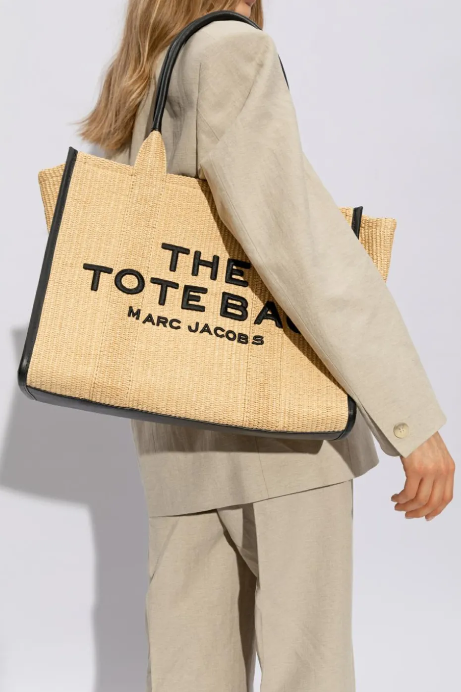Marc Jacobs beżowy Torba ‘The Tote Large’ typu ‘shopper’