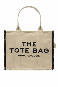 Marc Jacobs beżowy Torba typu ‘shopper’ z logo