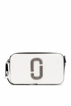 Marc Jacobs BIAŁY Torba na ramię ‘The Bi-Color Snapshot’