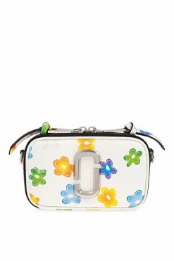 Marc Jacobs BIAŁY Torba na ramię `The Wild Daisy Snapshot`
