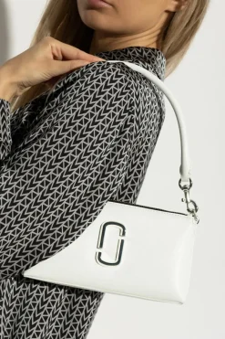 Marc Jacobs BIAŁY Torba na ramię `The Snapshot Convertible`